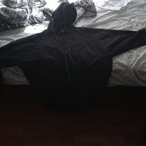 Black zip up